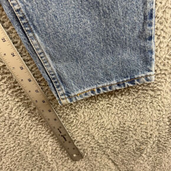 Vintage Levi's Jeans Women's 16 Reg Blue Denim Relaxed Tapered 550 Fit 32x29 90s - Picture 4 of 10